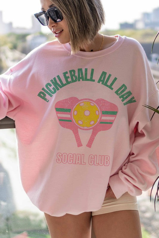 Pickle Ball Social Club Sweatshirt