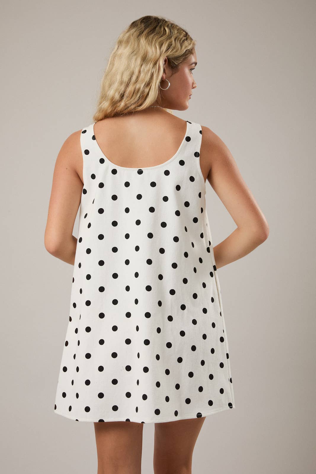 denim polka dot dress Denim Polka Dress Exquisite Figures Couture